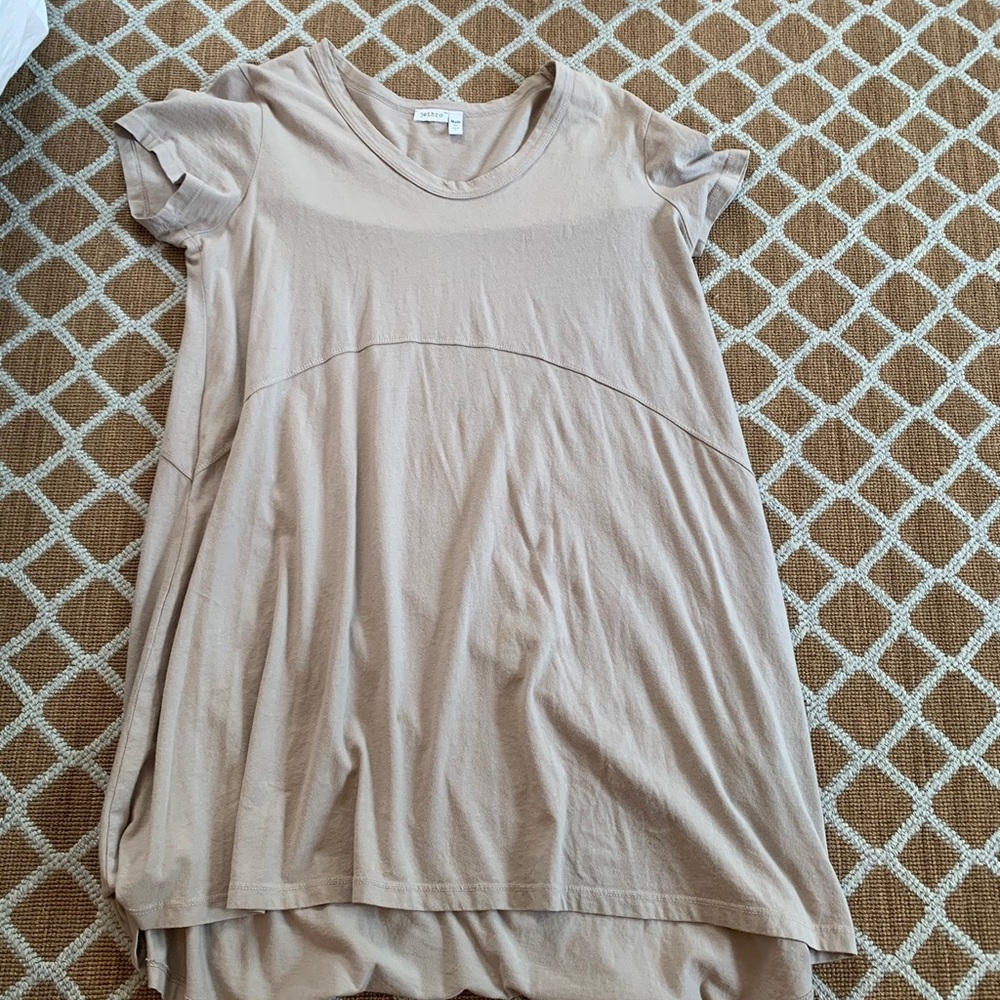 Light grey shift dress